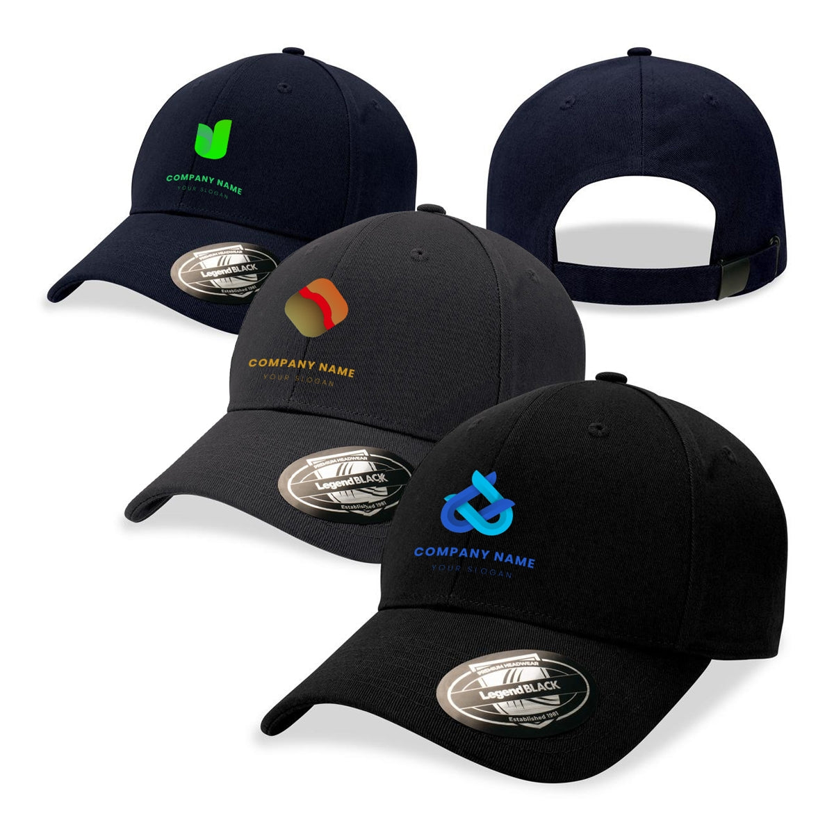 Custom promotional caps on sale