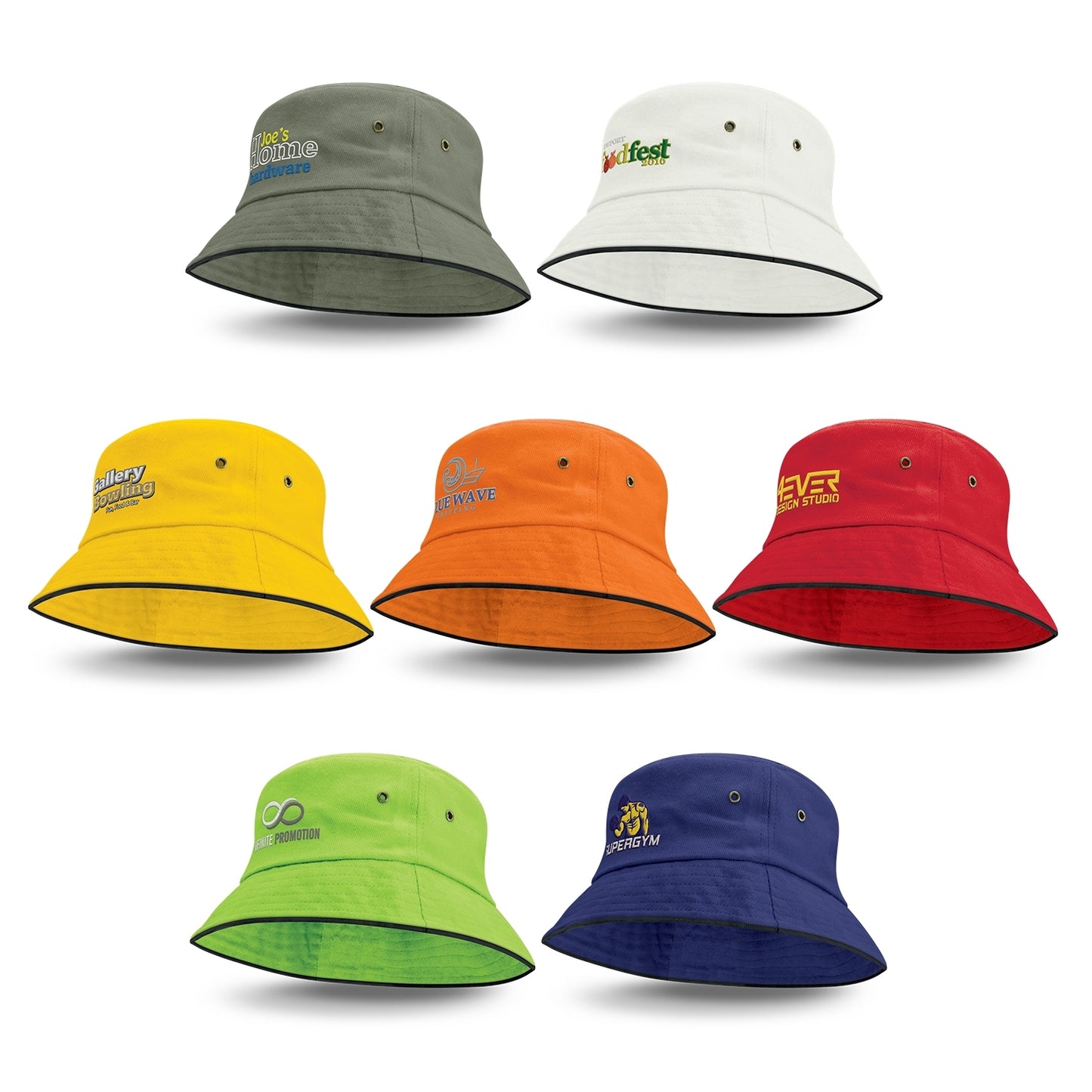 Strawn Cotton Bucket Hats