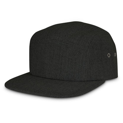 Babson Heather Flat Peak Caps