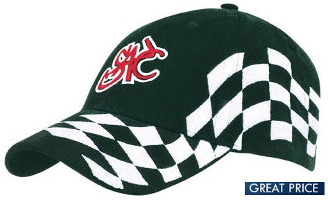 Promotional Checkered Heavy Cotton Cap