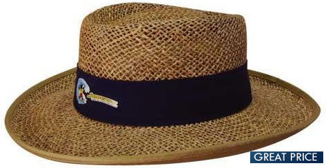 Promotional Classic Brown Straw Hat