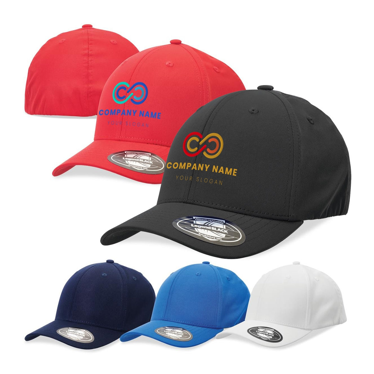 Cole Embroidered Caps Branded