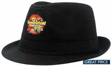 Promotional Cotton Twill Fedora