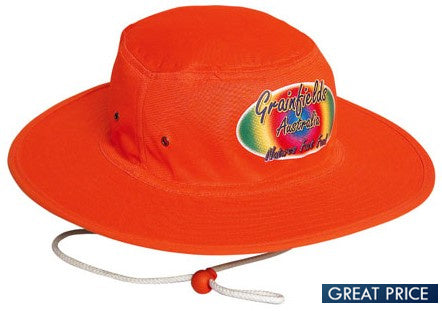 Printed High Vis Bucket Hat