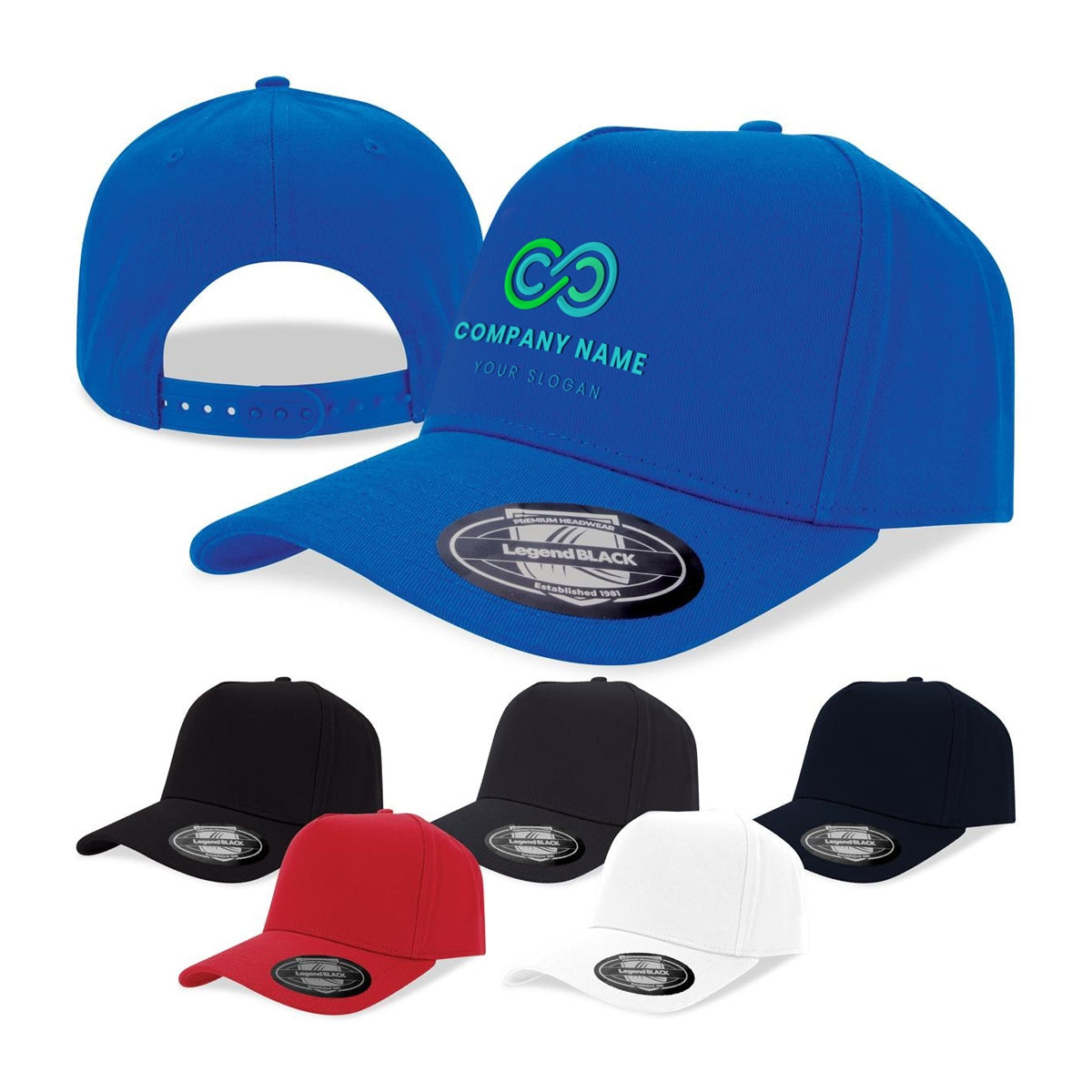 Promotional 5 Panel Style Caps