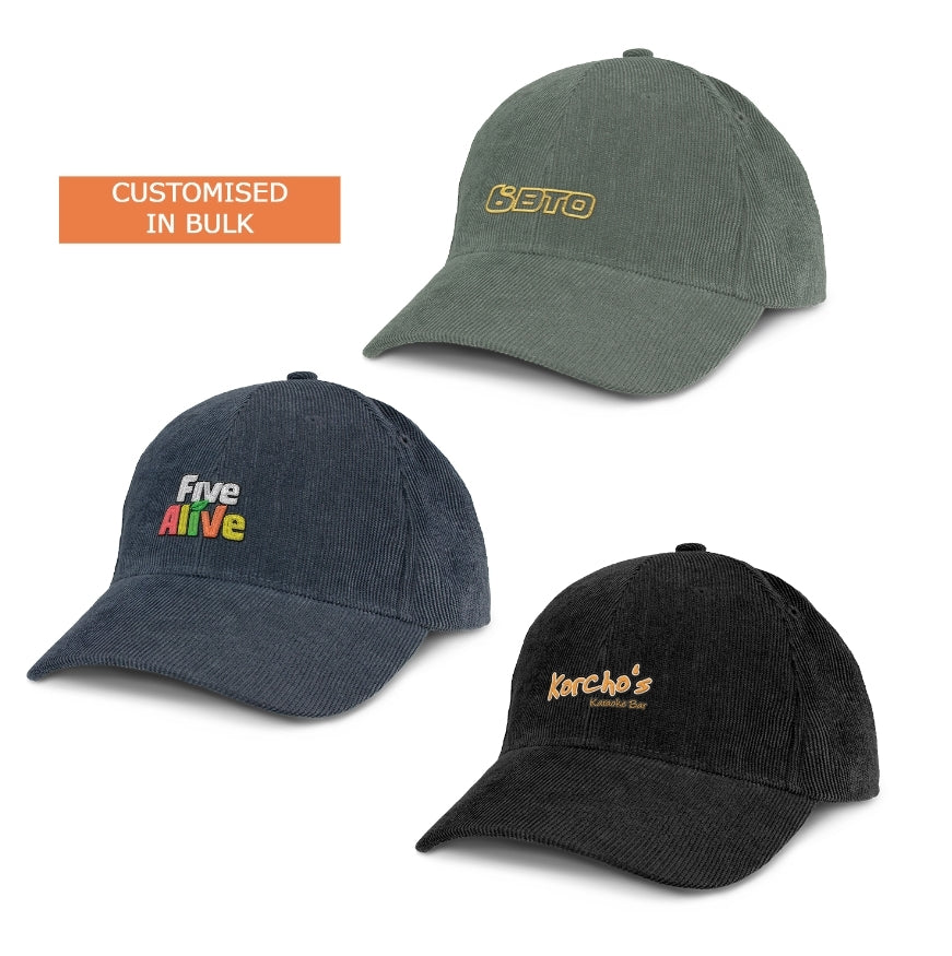 Retro Custom Corduroy Caps