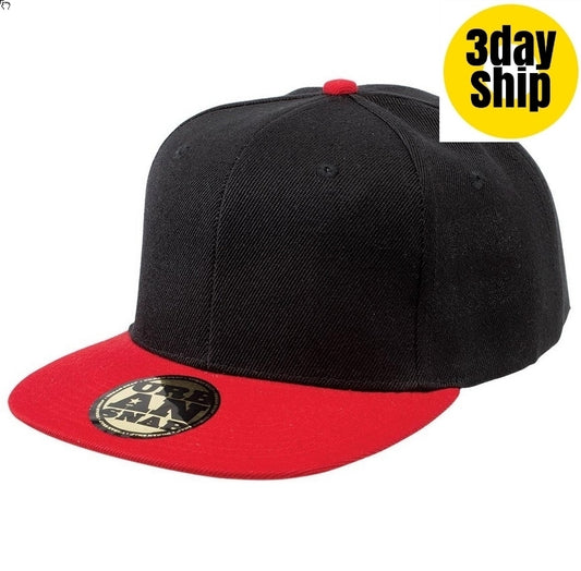 Snap Back Flat Peak Caps